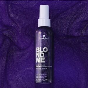 Schwarzkopf BLONDME Bond Repair Purple Spray Conditioner - Purple
